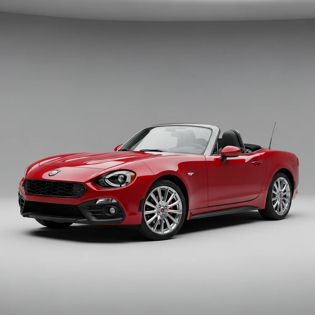 2025 Fiat 124 Spider hero view
