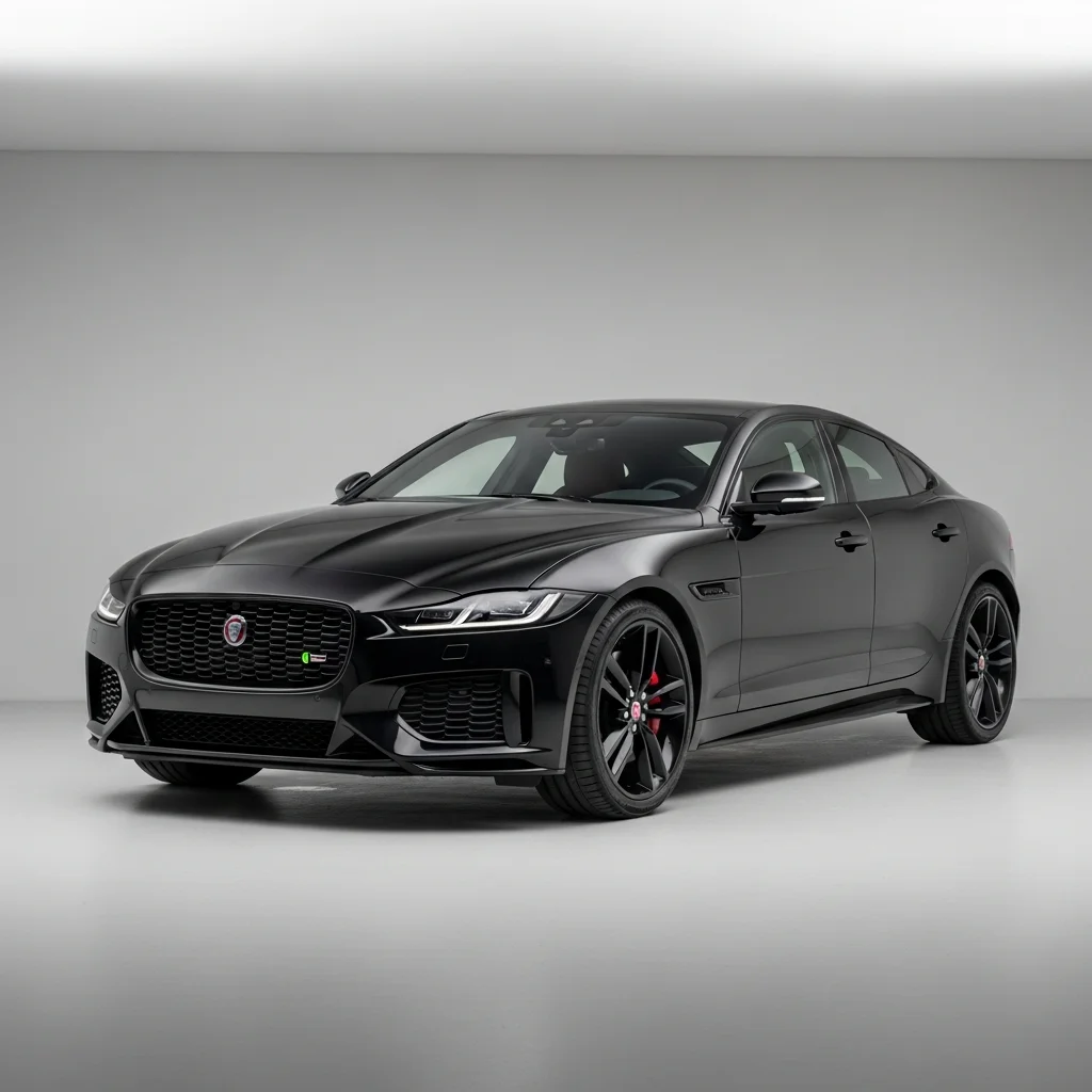 2025 Jaguar Black Jaguar hero view