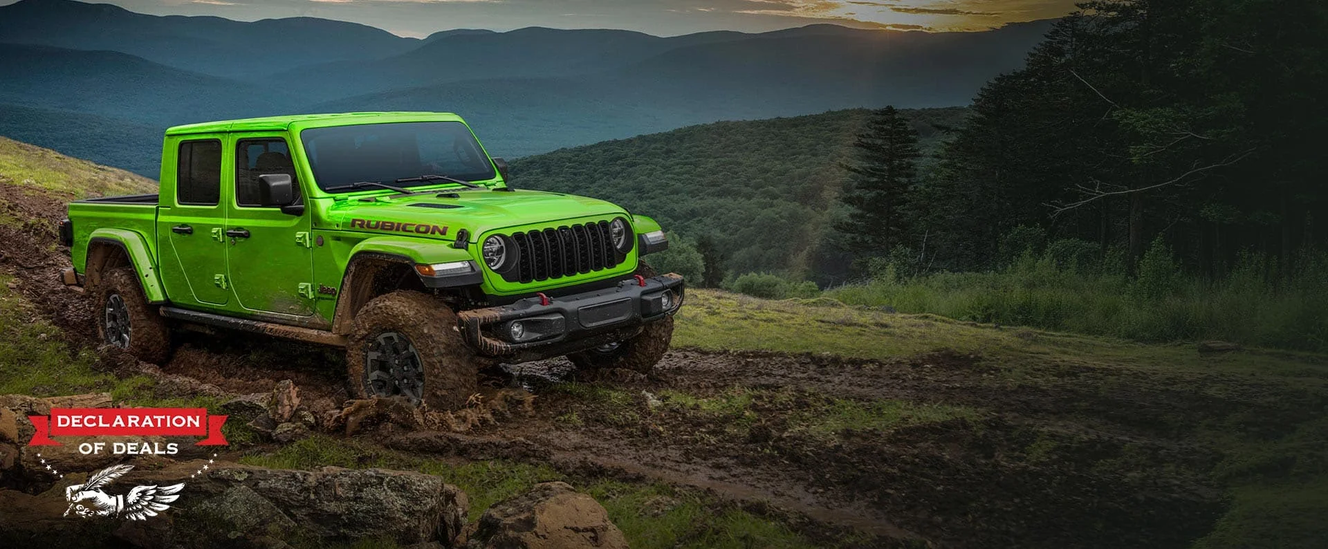 2025 Jeep Gladiator hero view