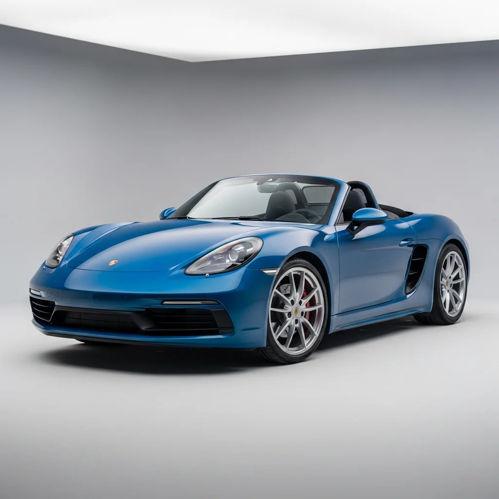 2025 Porsche 718 Boxster hero view