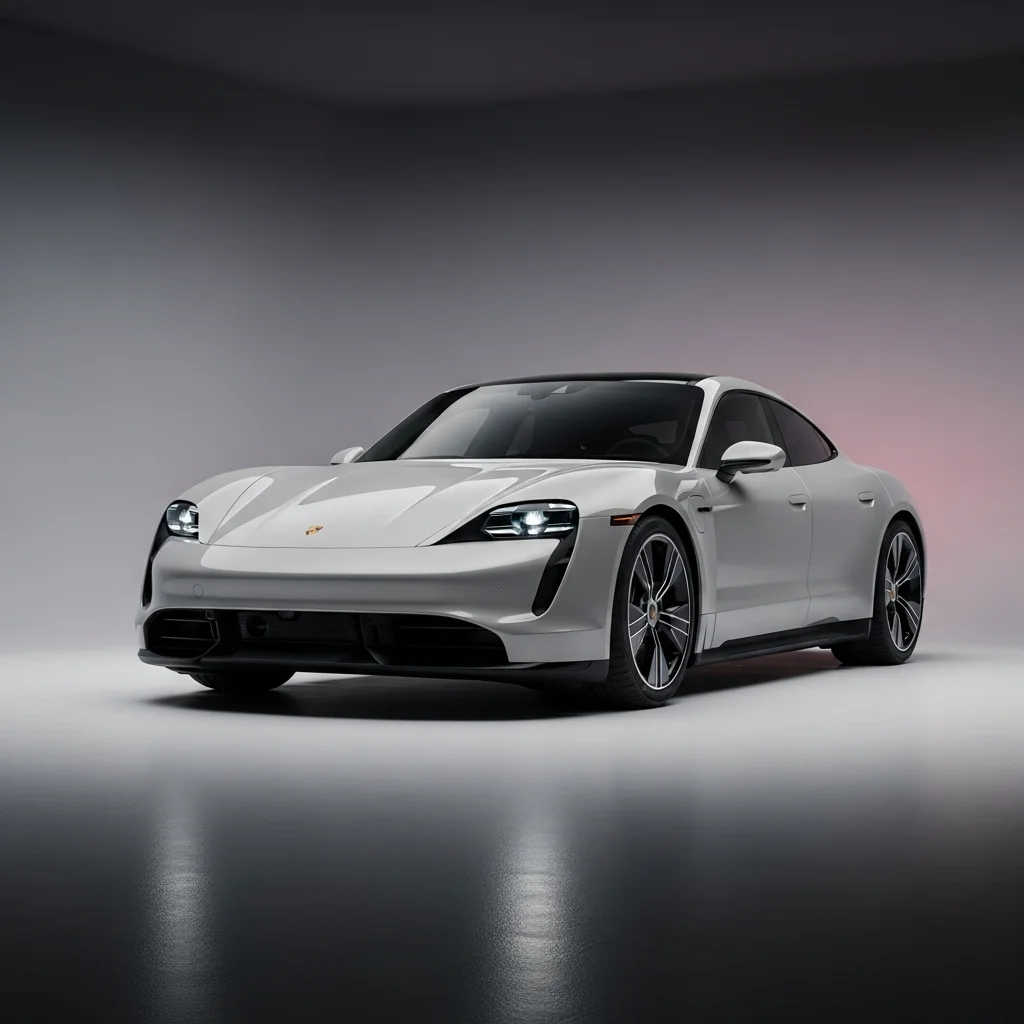 2025 Porsche Taycan hero view
