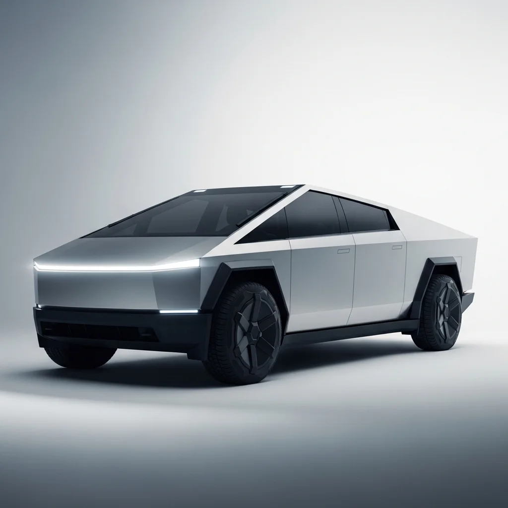 2025 Tesla Cybertruck hero view