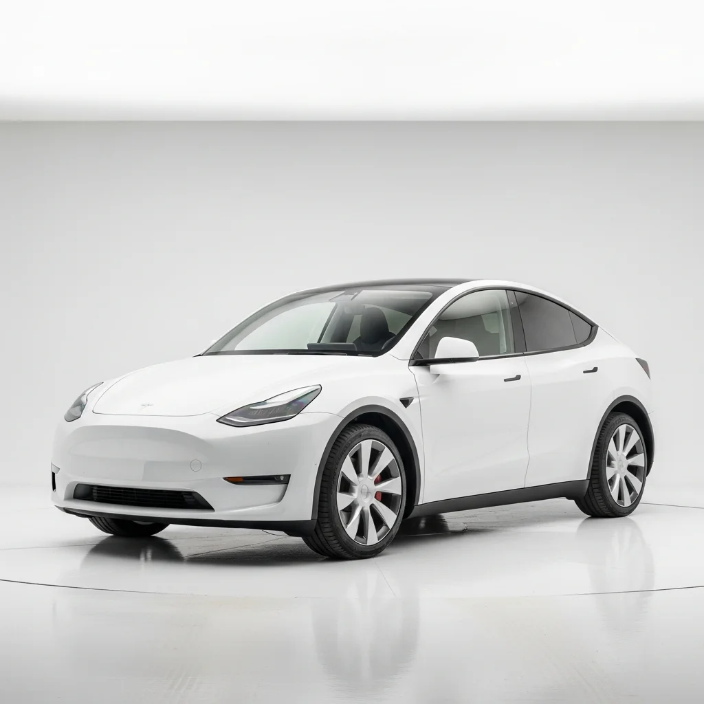 2025 Tesla Model Y hero view